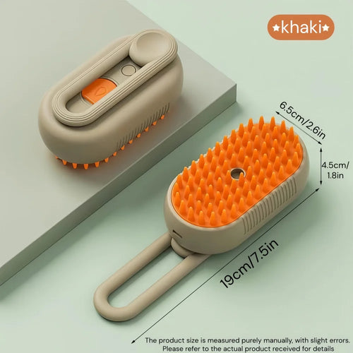 Steam Brush Cat Brush Cats Vaporizer Pet Hair Brush Remover Pets