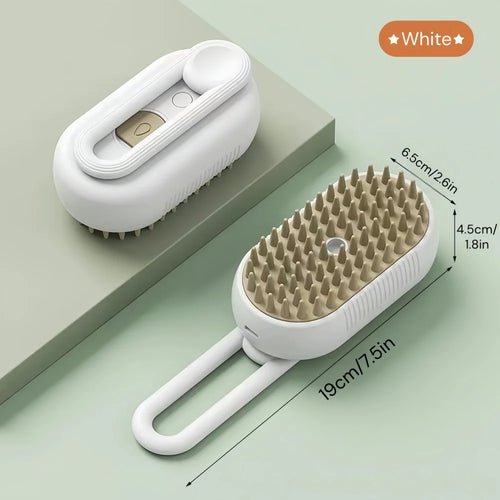 Steam Brush Cat Brush Cats Vaporizer Pet Hair Brush Remover Pets